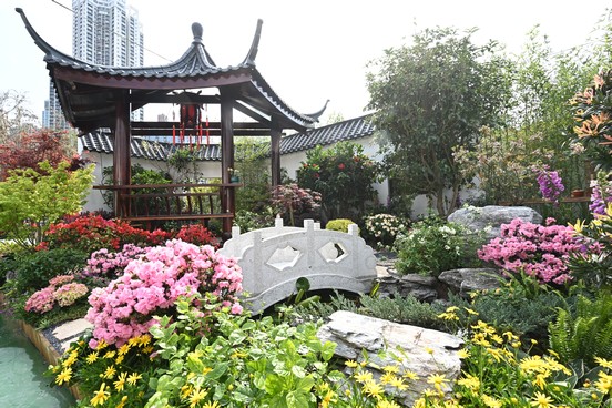 Third Prize: Kowloon City District <A Relaxing Garden at Home>