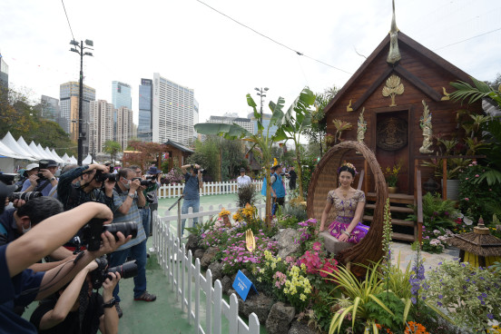 Portrait Photo Shooting Activity of TVB Artistes and Miss Hong Kong