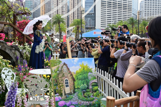 Portrait Photo Shooting Activity of TVB Artistes and Miss Hong Kong
