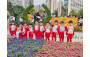 Jockey Club Mosaiculture Display by Students